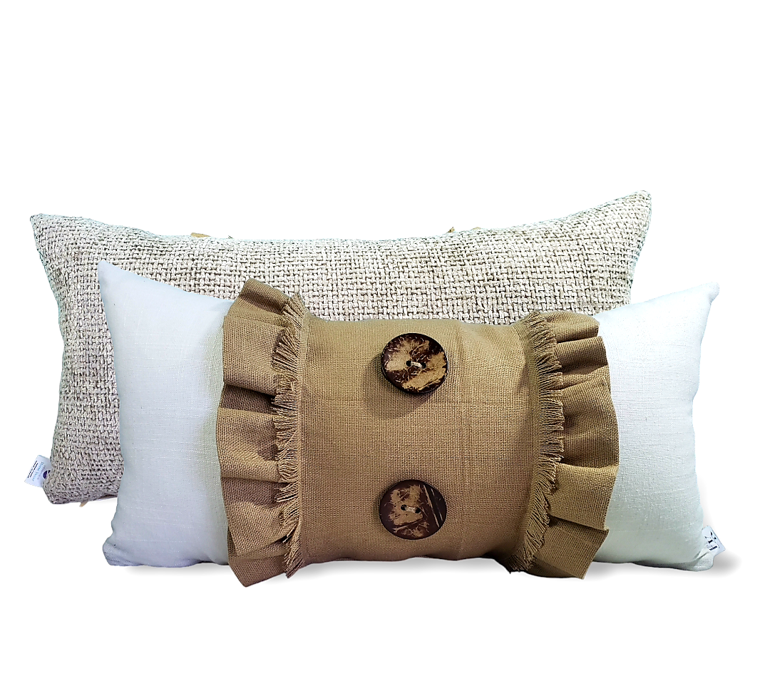 Caribbean Elegance Luxury Decorative Throw Pillow Cover.  Cushion Cover