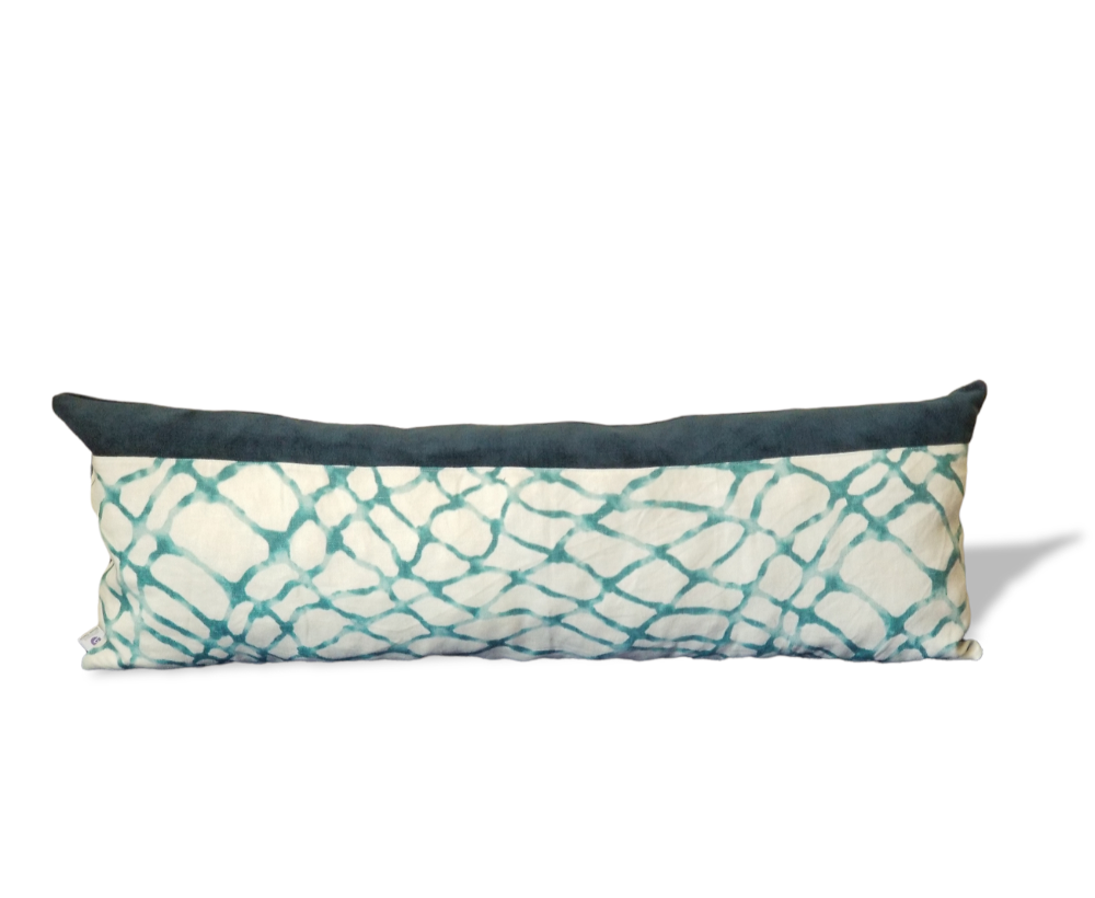 Coastal Allure Luxury Designer Decorative Throw Pillow.  Kravet Water Polo designer decorative pillow now on sale at advenique home decor.  Decorative pillows and throws.