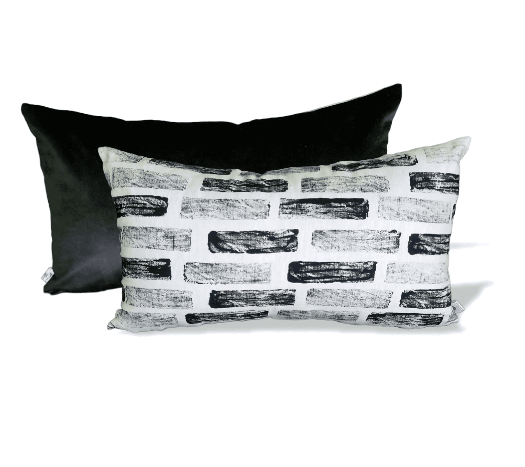 Lovely black and white Geometric Pillows.  A unique print exclusive to Advenique Home Decor, this luxurious Accent Pillow adds the perfect finishing touch to your style. Be Bold, Be Unique, Be You!