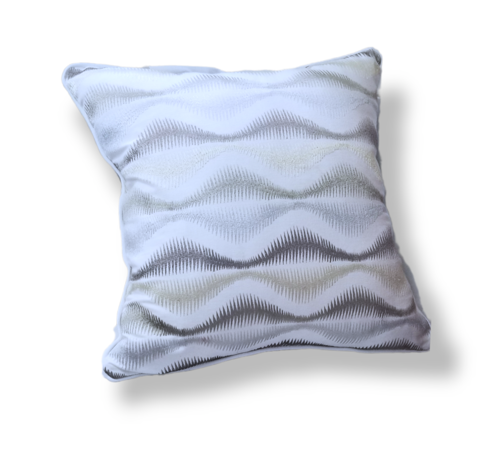 Fabricut Throb Opal Designer Luxury Throw Pillow.