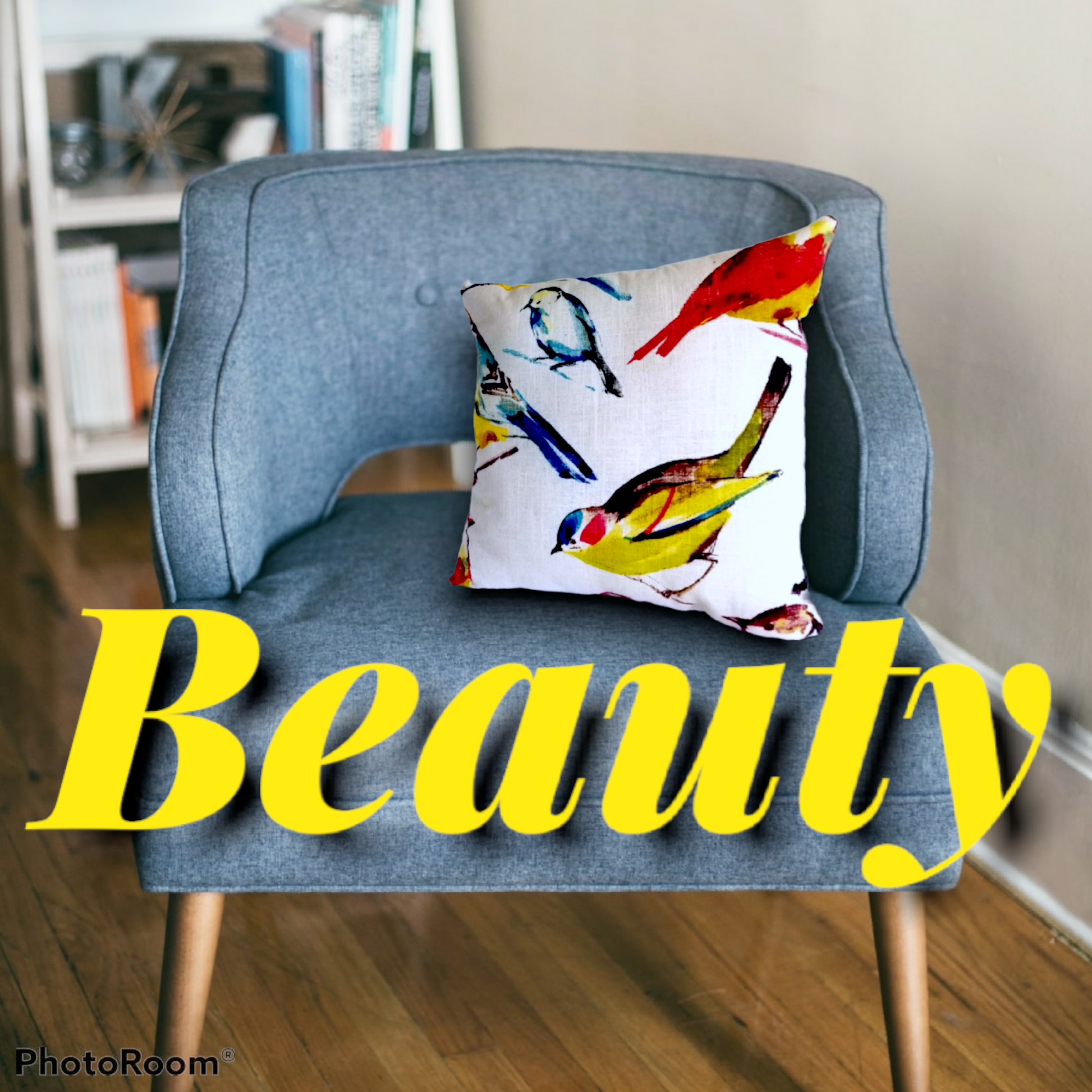 Robert Allen Home Birdwatcher Fabric luxury designer pillow. - Advenique Home Decor